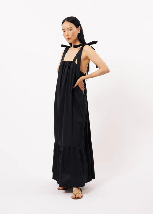 FRNCH Cylia Woven Dress-Hand In Pocket