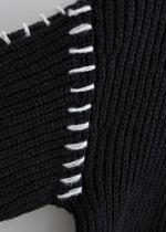 Moxy Mock Neck Ribbed Sweater ***FINAL SALE***-Hand In Pocket