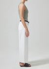 Citizens of Humanity Lyra Crop Wide Leg- White-Hand In Pocket
