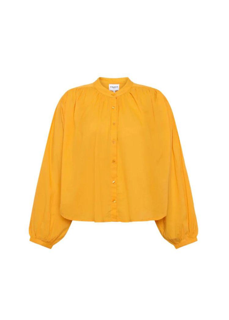 FRNCH Effie Woven Blouse-Hand In Pocket
