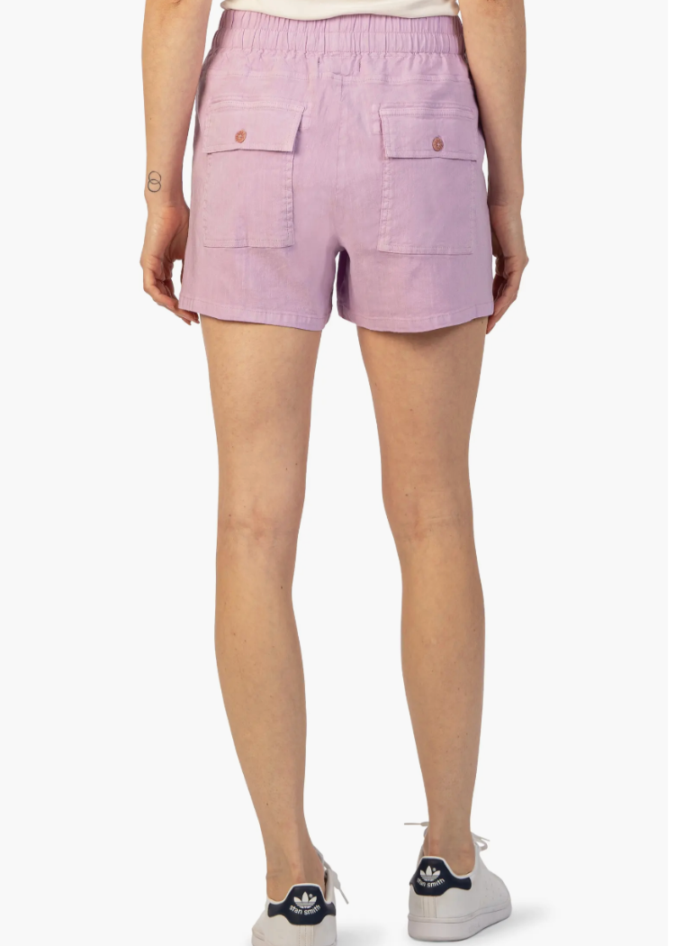 Kut Christina Short with Drawcord - Lavender-Hand In Pocket