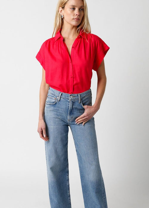 Melissa Top - Red-Hand In Pocket
