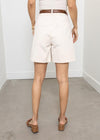 Lucy Paris Clyde Pleated Shorts-Hand In Pocket