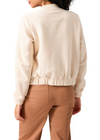 Sanctuary Casey Knit Bomber-Hand In Pocket