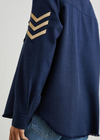 Rails Loren Shirt Jacket - Navy-Hand In Pocket