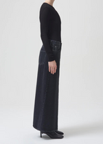 Agolde Leif Maxi Skirt-Hand In Pocket