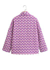 Fiona Floral Print Quilted Jacket- ***FINAL SALE***-Hand In Pocket
