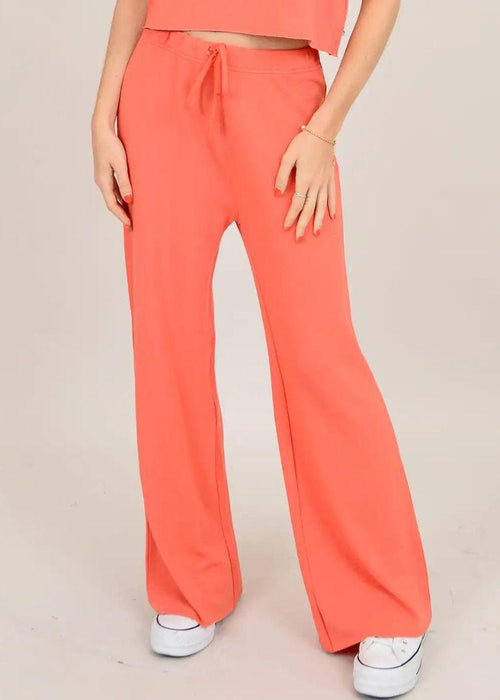RD Style Popola Pants - Radiant Red-Hand In Pocket
