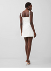 French Connection Whisper Strappy Envelope Dress - Summer White-Hand In Pocket