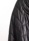 Veronica Faux Leather Quilted Jacket- ***FINAL SALE***-Hand In Pocket