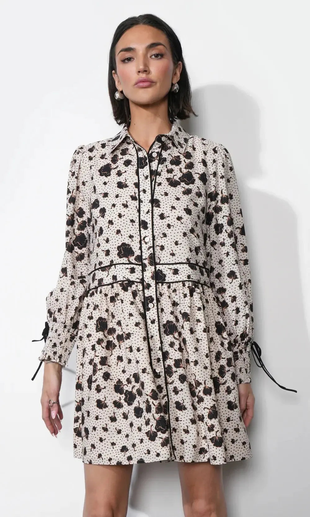 elsa mini dress Elsa Button Down Mini Dress