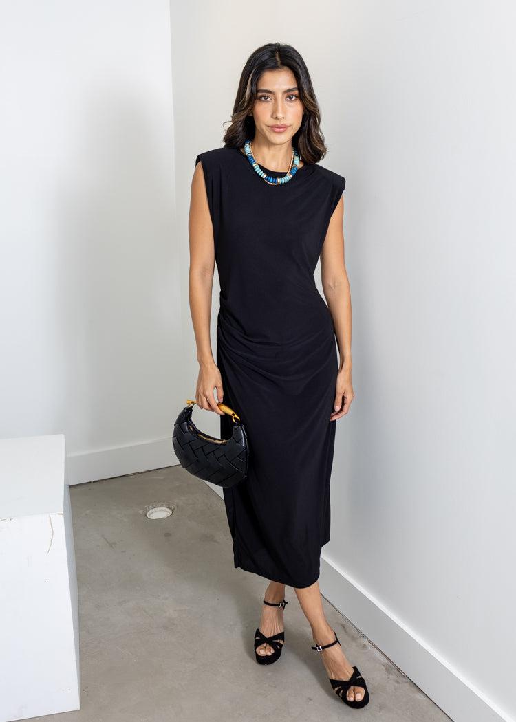 Astrid Amalee Knit Dress- Black ***FINAL SALE***  Hand In Pocket