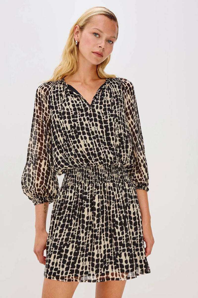 Rails Kari Dress - Spotted Shibori-Hand In Pocket