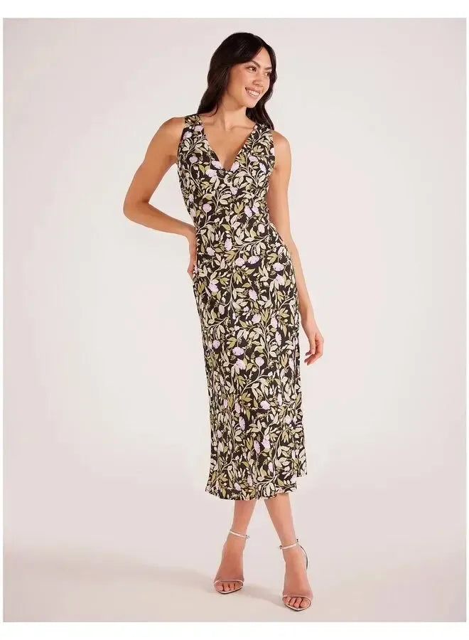 knee length dresses for ladies MinkPink Nocturne Bias Cut Midi Dress ***FINAL SALE*** – Hand In Pocket