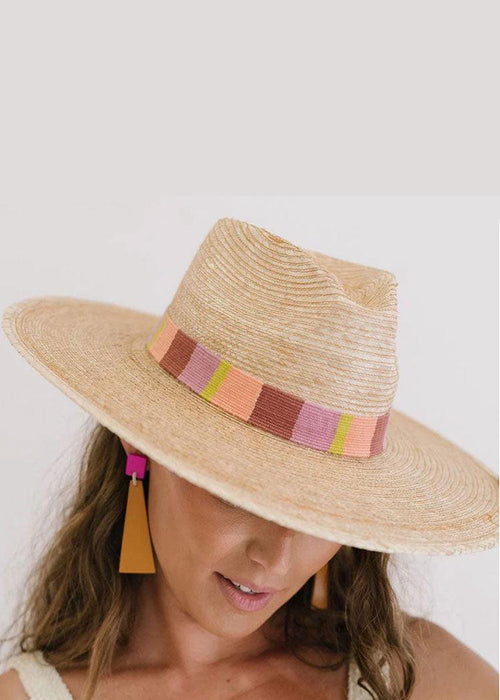 Julia Palm Sun Hat-Hand In Pocket