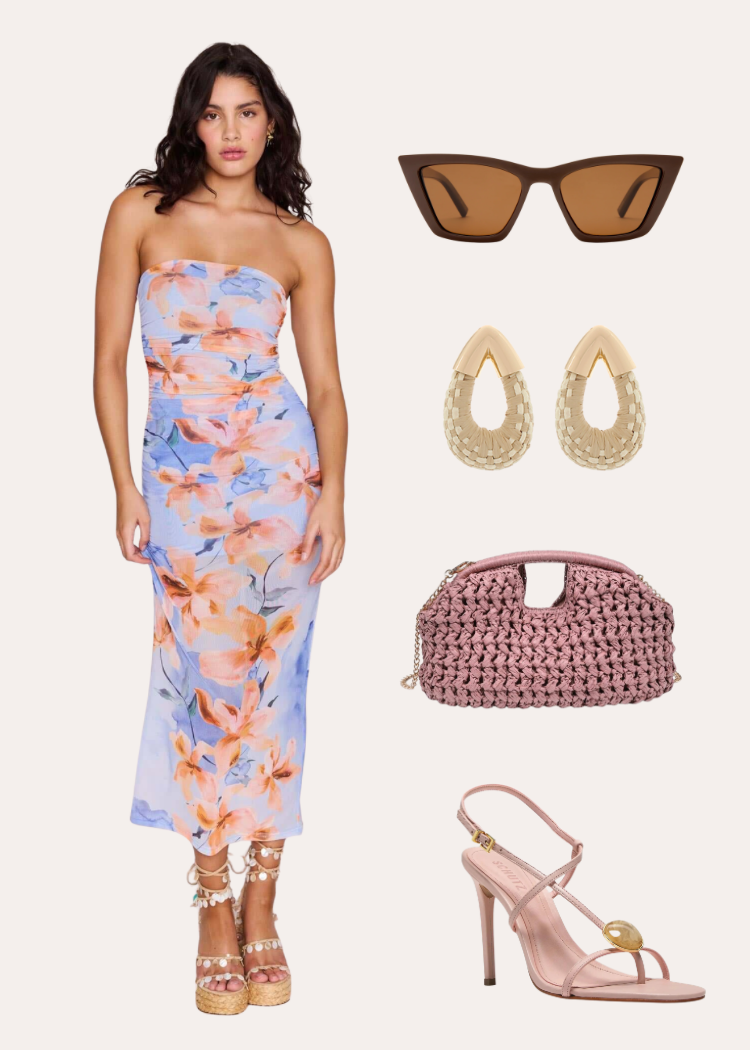 Sunspell Midi Dress