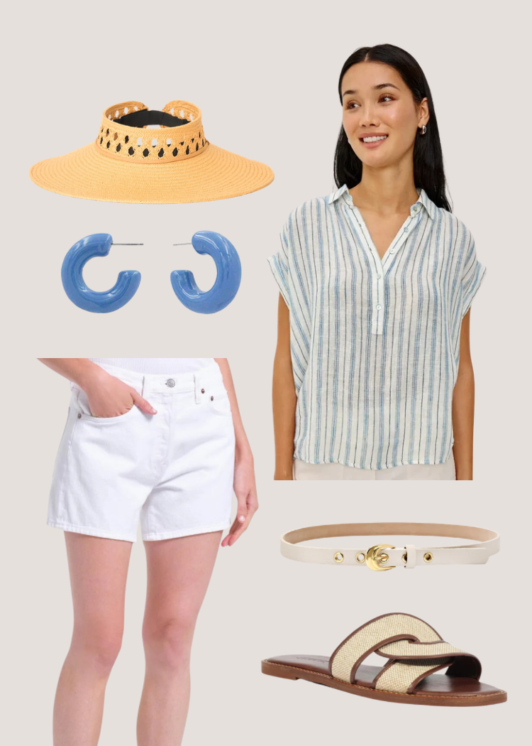 Tuscany Top & Parker Long Shorts