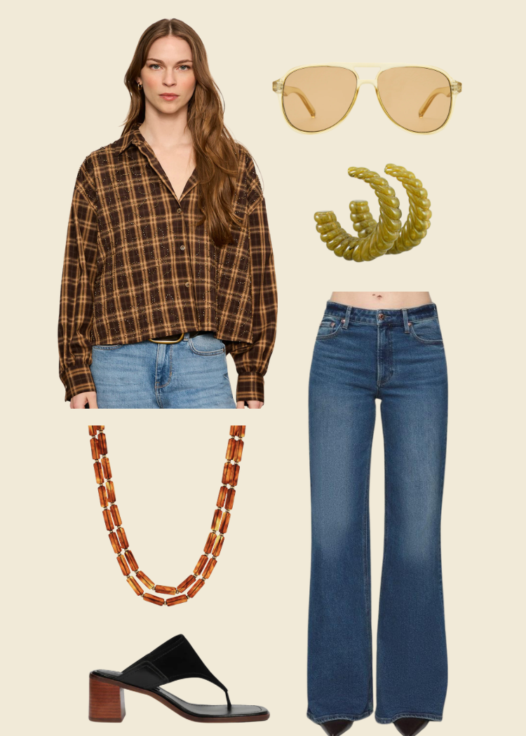 Avery Top & Vivian Jeans
