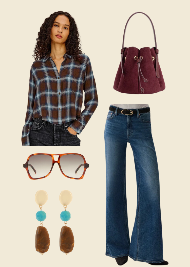 Malin Top & Vivian Jeans
