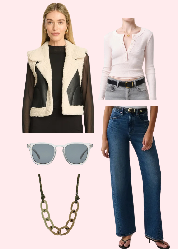 Cove Vest & Kyra Jeans