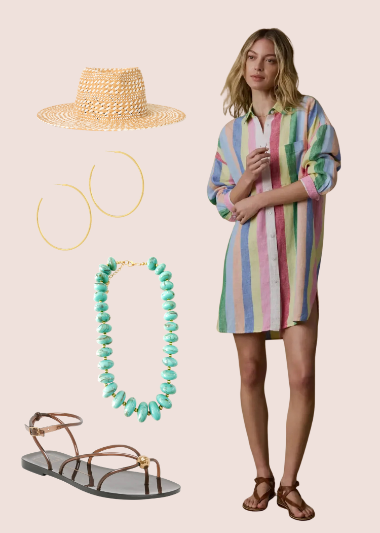 Laguna Linen Mini Dress
