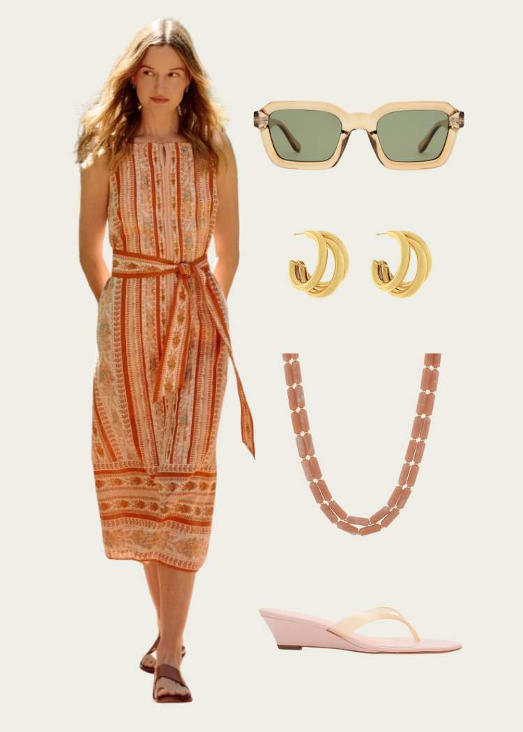 Catalan Midi Dress