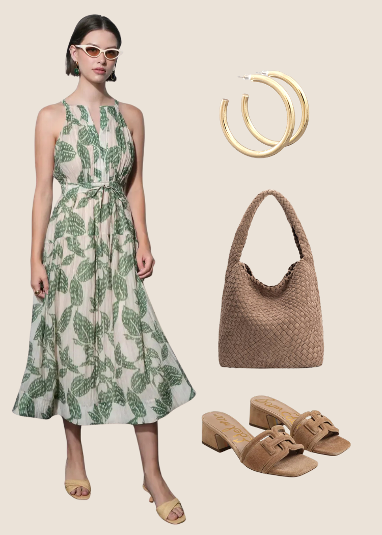 Veneria Midi Dress