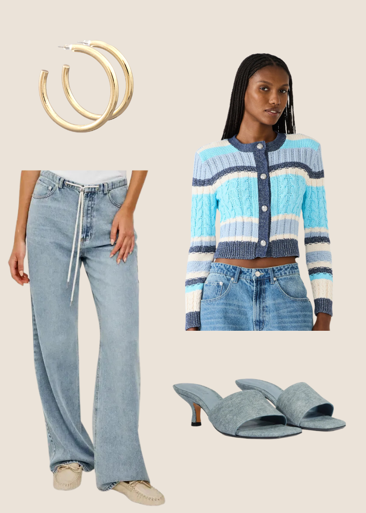 Eviee Sweater & Normandie Jeans