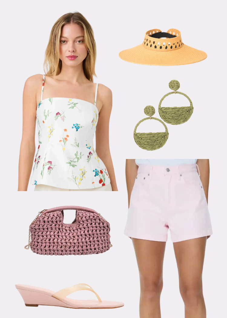 Taffeta Top & Saige Shorts