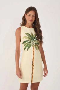 Dress To Sia Mini Dress - Tropical Print-Hand In Pocket