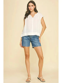 Palmer Top - White