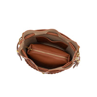 Janae Bag - Saddle-Hand In Pocket