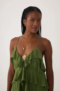 Dress To Sofia Tunic - Coconut Green ***FINAL SALE***-Hand In Pocket