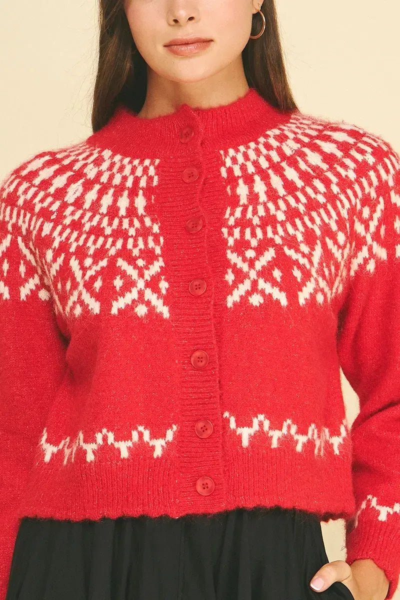 Colette Sweater - Red