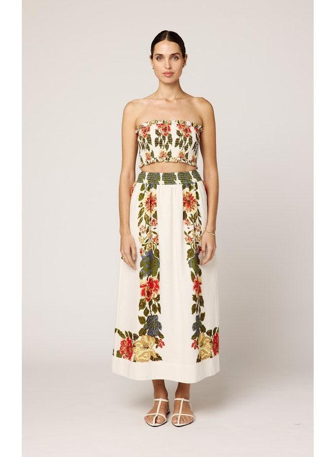Cleobella Ruby Top & Midi Skirt Set- Juliet-Hand In Pocket