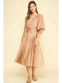 Andy Dress- Brown ***FINAL SALE***-Hand In Pocket