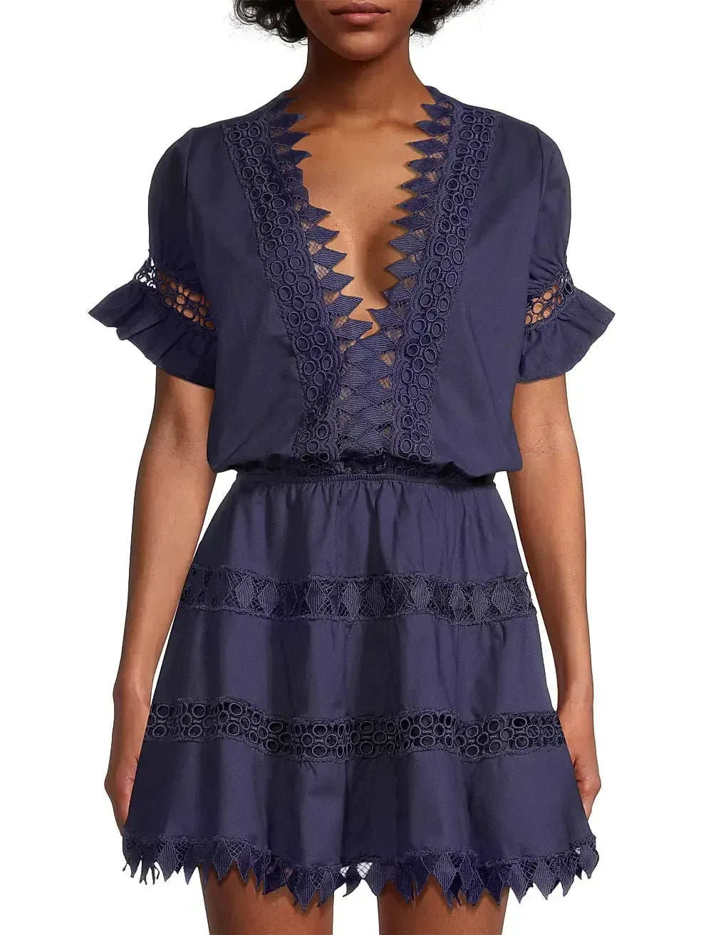 Peixoto Piper Mini Dress - Navy-Hand In Pocket