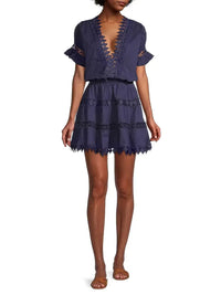 Peixoto Piper Mini Dress - Navy-Hand In Pocket