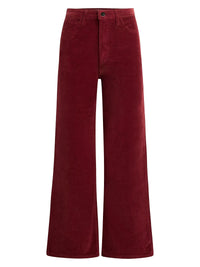 Joes Jeans "The Blake" Wide Leg Cord- Syrah-Hand In Pocket