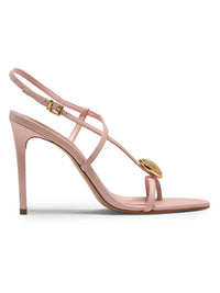 Schutz Azure Embellished Sandal - Cotton Candy-Hand In Pocket