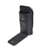 Brianna Cell Phone Crossbody: Black-Hand In Pocket