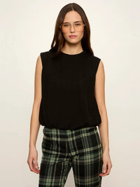 Sanctuary Quinn Bubble Shell - Black-Hand In Pocket