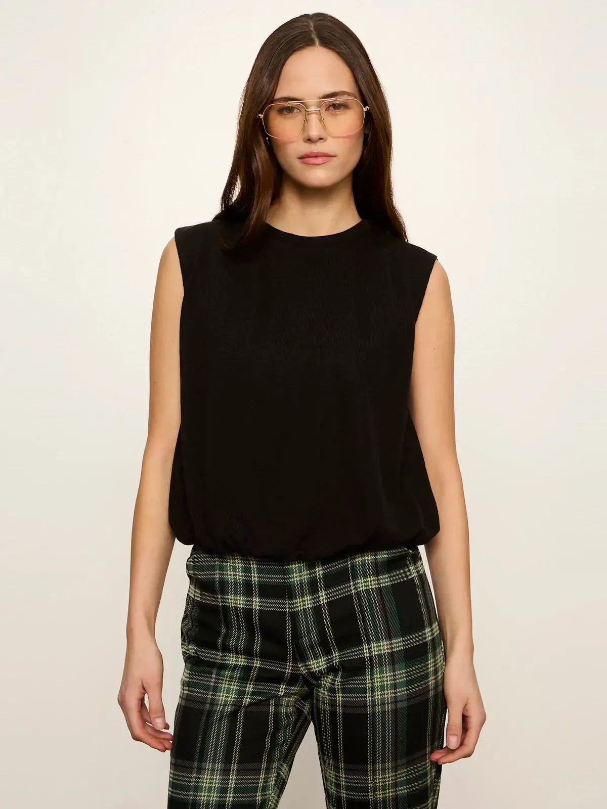 Sanctuary Quinn Bubble Shell - Black-Hand In Pocket
