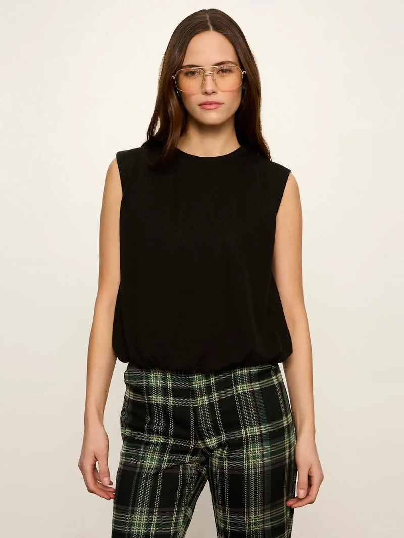 Sanctuary Quinn Bubble Shell - Black-Hand In Pocket