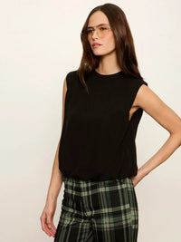 Sanctuary Quinn Bubble Shell - Black-Hand In Pocket
