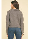 Bettina Cardigan- Heather Grey-Hand In Pocket