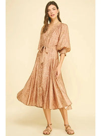 Andy Dress- Brown ***FINAL SALE***-Hand In Pocket