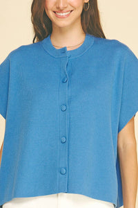 Willa Sweater - Urban Blue