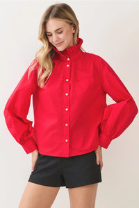 Audrey Top - Red-Hand In Pocket