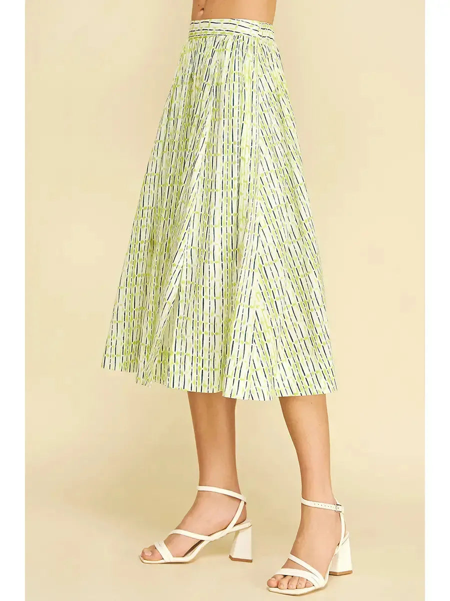 Grace Skirt - Lime